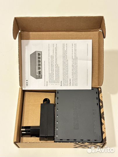 Маршрутизатор MikroTik hEX S RB760iGS + SFP-T