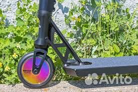 Самокат Tech Team Zorg черный, колеса - nitro