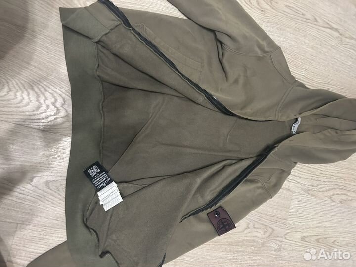 Зип худи stone island