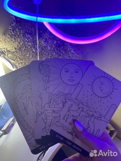 Раскраска Таро