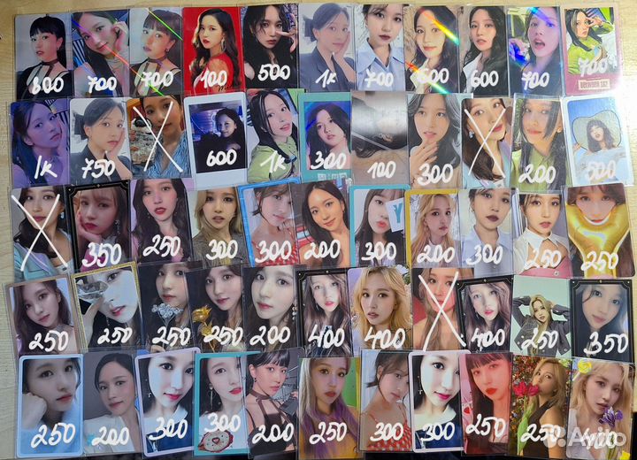 Официальные карточки twice