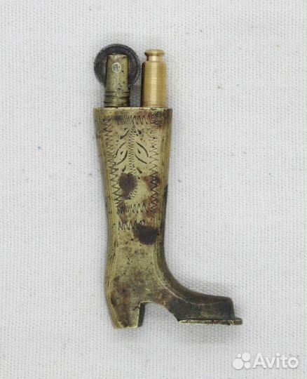 Зажигалка бензиновая старинная 