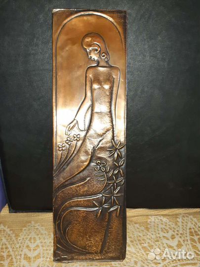 Рога лося и чеканка