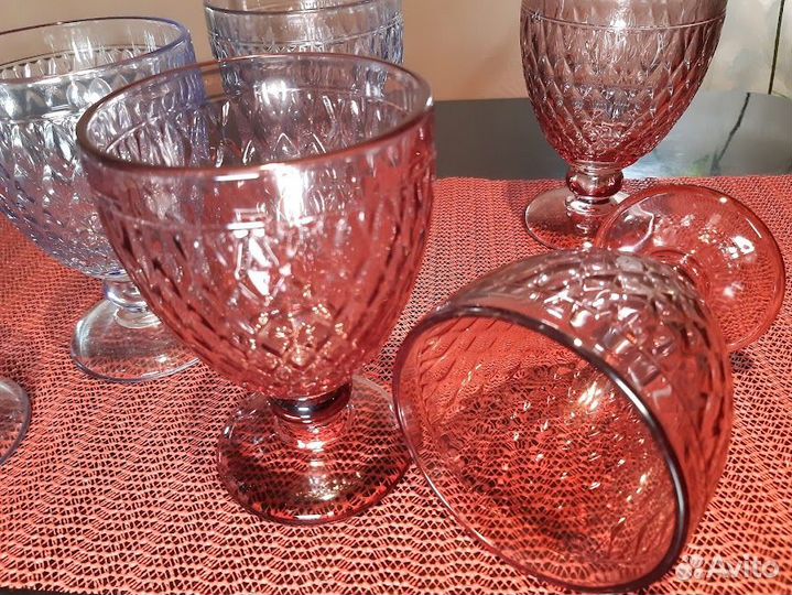 Наборы бокалов по 350 мл по 3 бокала