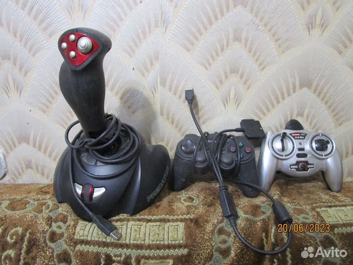 Руль и педали к игровой приставке