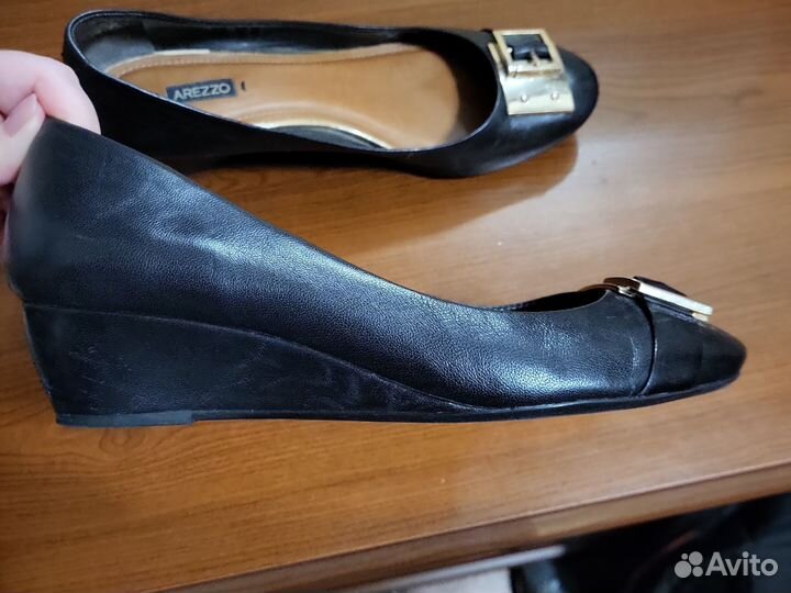 Балетки натуральная кожа 38 размер Arezzo, Brazil