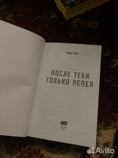 После тебя только пепел