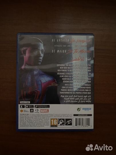 Spider man miles morales ps5 диск