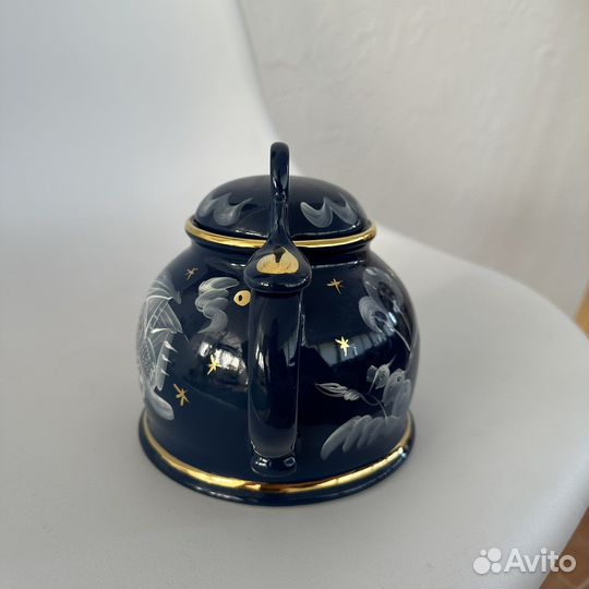 Заварочный чайник стиль япония / китай новый синий