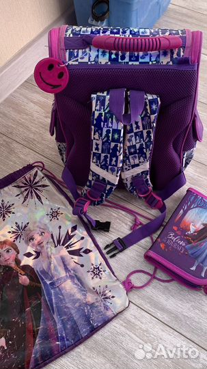 Рюкзак школьный для девочки бу