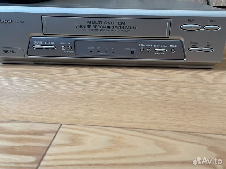 Видеомагнитофон sharp бу