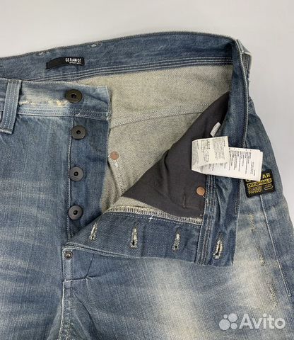 Шикарные джинсы G Star Raw 5204 W31 L34