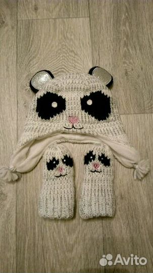 Шапка + варежки