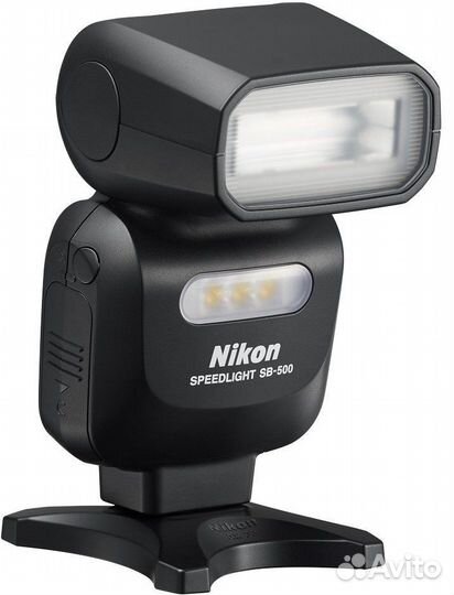 Фотовспышка Nikon Speedlight SB-500, чёрная