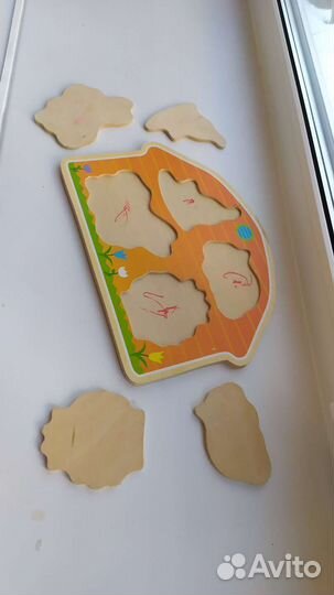 Пазлы вкладыши