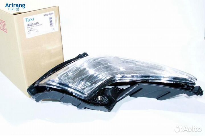 Фара противотуманная левая