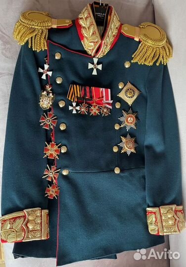 Мундир (форма) царский генерал риа обр.1856