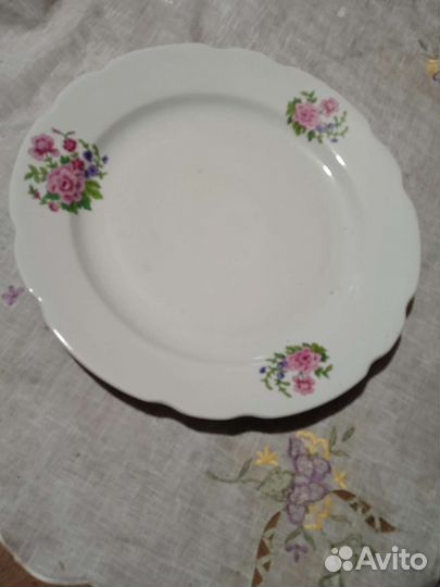 Блюдо большое(36см - диаметр) СССР, дулево