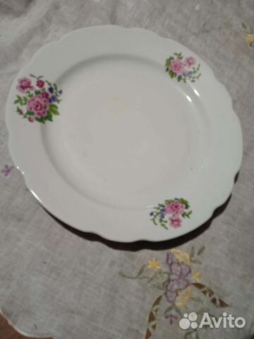 Блюдо большое(36см - диаметр) СССР, дулево