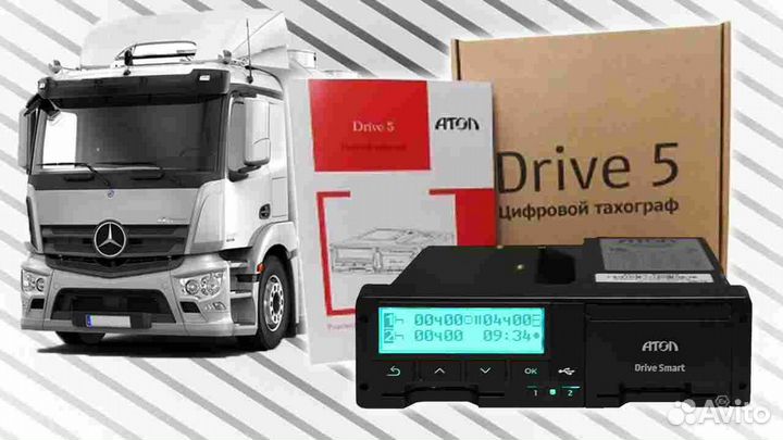 Цифровой тахограф Atol