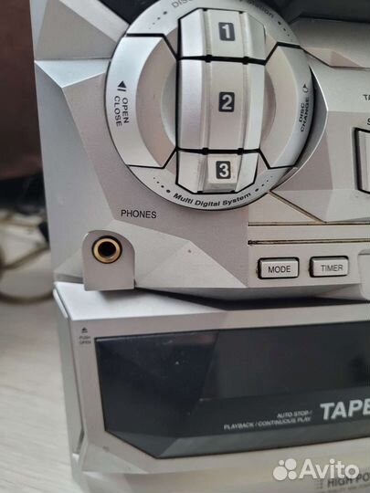 Музыкальный центр с bluetooth