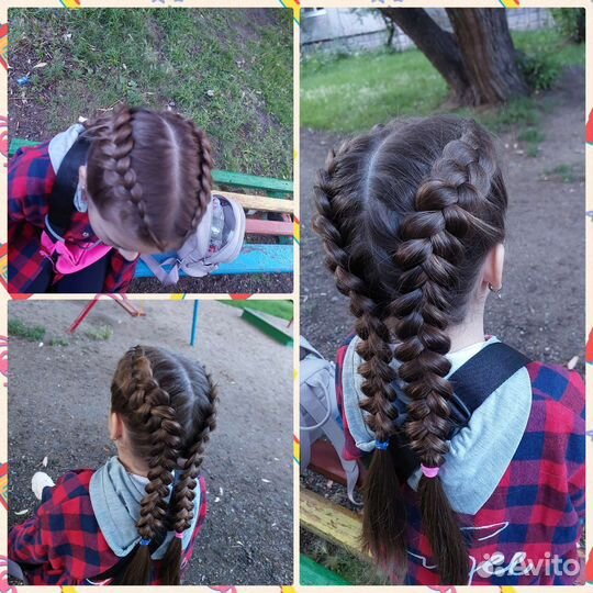 Плетение косичек