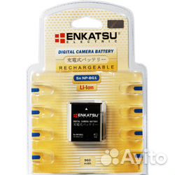 Аккумулятор enkatsu SN NP-BG1 аналог (sony NP-BG1)