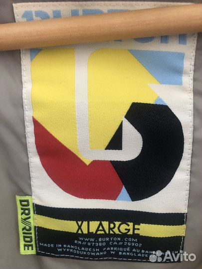 Куртка горнолыжная сноубордическая burton XL
