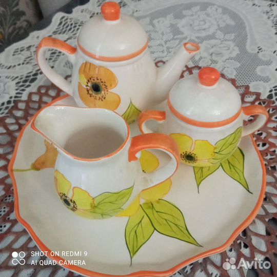 Сервиз столовый. Остатки СССР, китайский сервиз