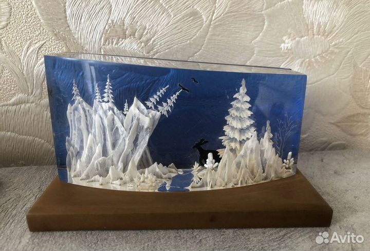 Редкие настольные картины пейзаж СССР