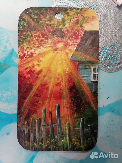 Картина на доске