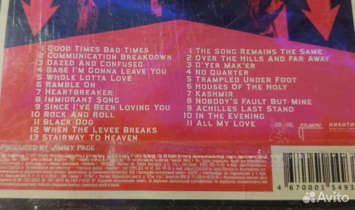 Audio CD LED Zeppelin. Mothership 2CD