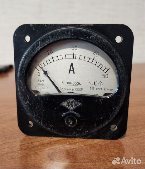 Амперметр Э421, 1969г