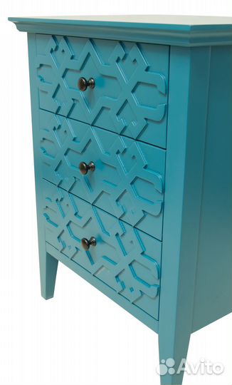 Голубая тумба Friz blue современный классик