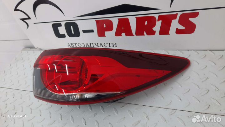 Правый стоп в крыло Мазда 6 gj