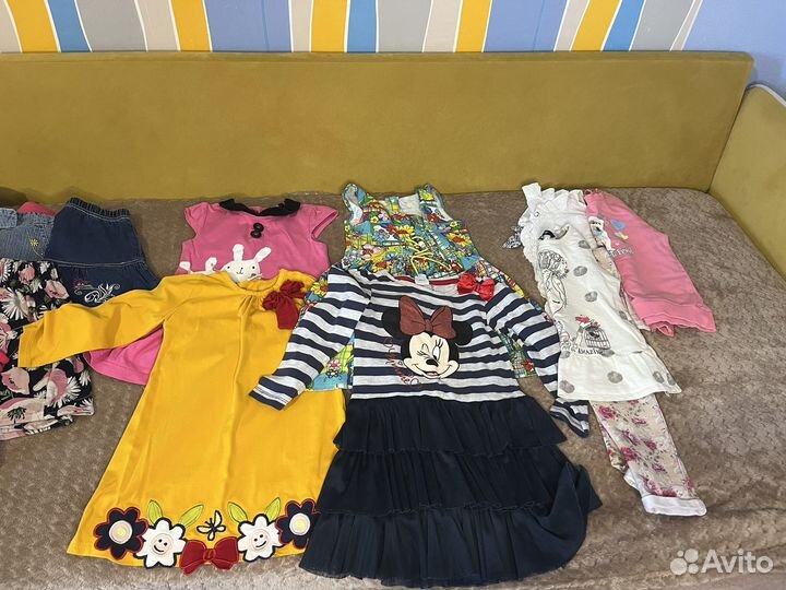 Детские вещи пакетом для девочек 104 110