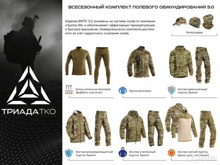 Комплекты вкпо 3.0 Триада-тко Мультикам в наличие