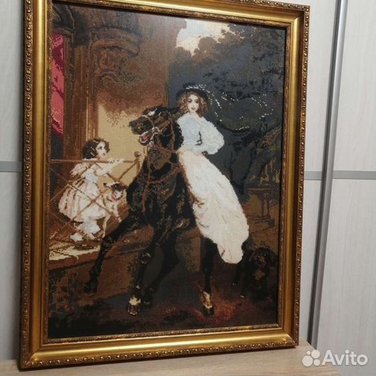 Картина ручной работы большая