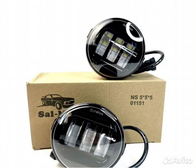 Птф Sal-Man 50W LED 3 линзы для Nissan Infinity