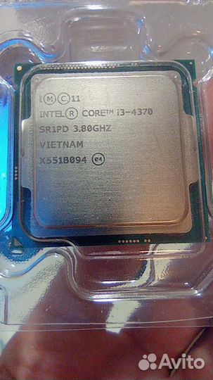 Процессор Intel core i3-4370 3.8 Ghz