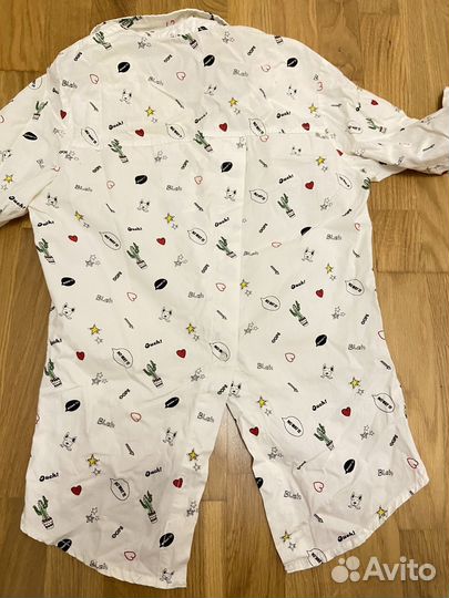 Рубашка школьная