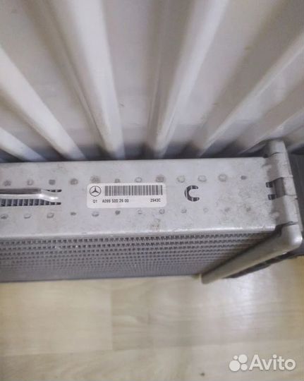 Интеркулер Mercedes M GLE W166 (11-18)