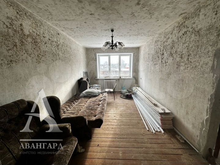 3-к. квартира, 50,4 м², 1/2 эт.