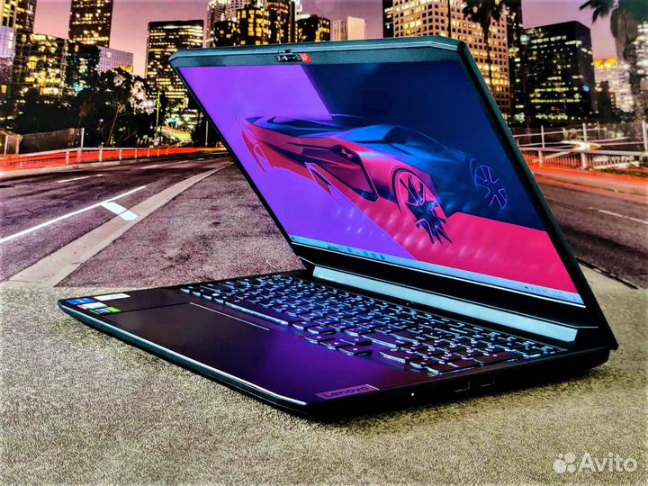 Игровой ноутбук LenovoGaming RTX3050/Core-i5/144Hz