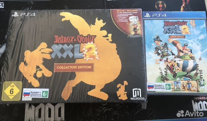 Collectors edition ps4/Xbox one(Asterix,CyberPunk)