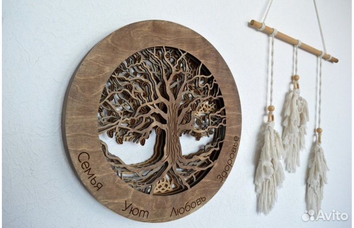 Новое световое панно - ночник Дерево жизни