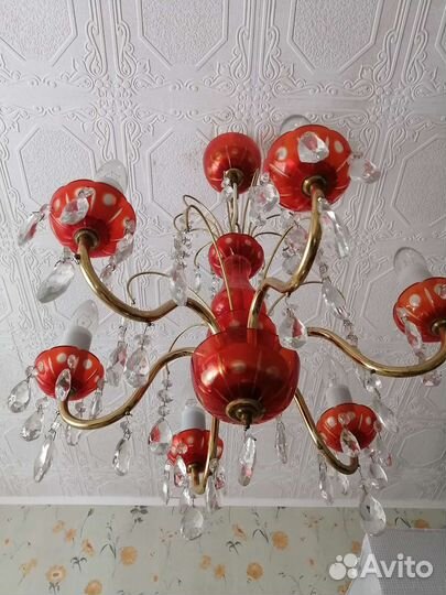 Люстра хрустальная