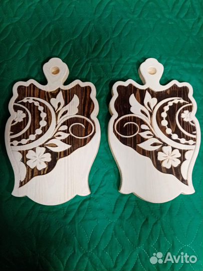 Набор разделочных досок на подставке