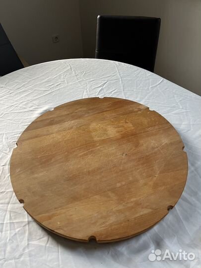 Крутящийся круглый столик Икеа