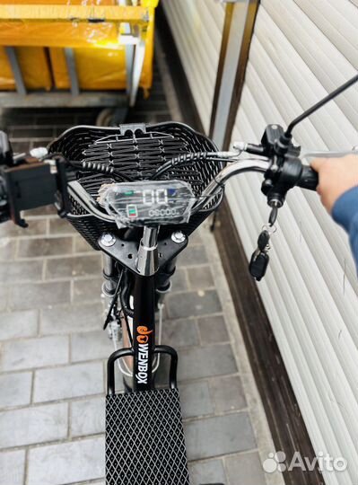 Электровелосипед monster для курьера